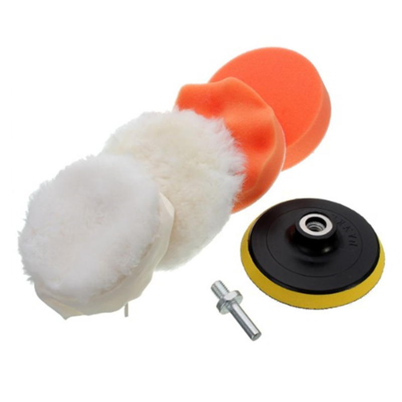 4pcs 4'' Car Polish Buffer Pad - Polish Pad Set Buffer 评论和价格