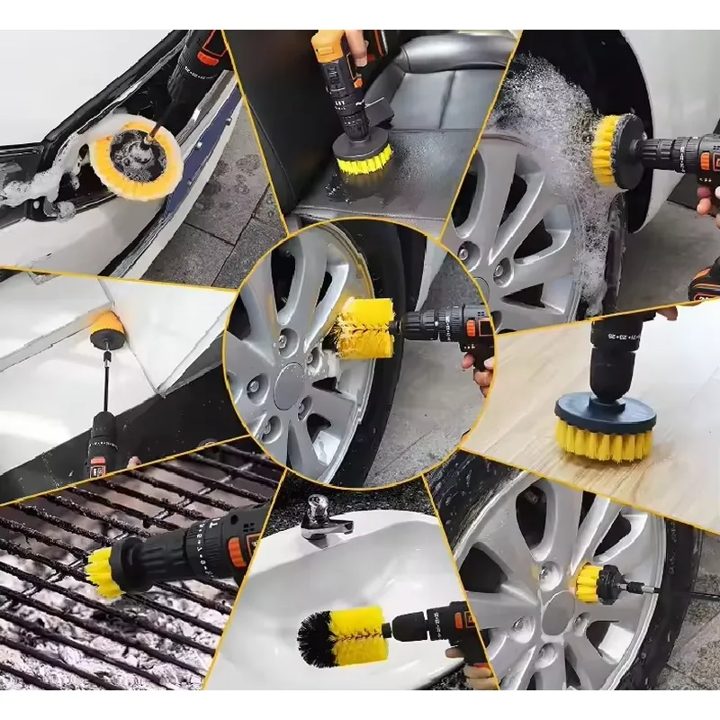 9Pcs Car Wash Kit Cleaning Bru - Dirt Brush Interior 评论和价格